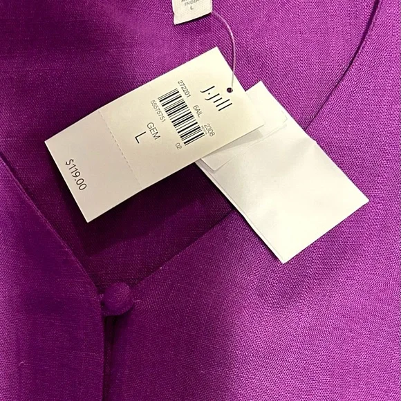 J Jill Midi Dress, NWT, Sz Large - Picture 6 of 7